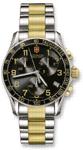 vcarsk analogov quartzov hodinov strojek, pouzdro z nerez oceli o prmru 40mm s piroubovano