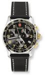 vcarsk analogov quartzov hodinov strojek, pouzdro z nerez oceli o prmru 40mm s piroubovano