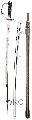 Royal Logistics Corps sword with nickelplated scabbard
