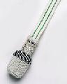 Silver/green sword knot