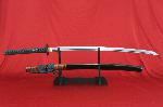 Katana DOREI z ocele AISI 1045 Hi-carbon steel od f. Kawashima a imitac hamonu