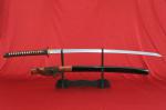 Katana ENMA z ocele AISI 1045 Hi-carbon steel od f. Kawashima a imitac hamonu. .658