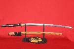 Katana OSAMU z ocele AISI 1095 a relnm hamonem od f. Kawashima