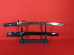 Wakizashi NYOKO z pekl. ocele AISI 1095, reln hamon od f. Kawashima