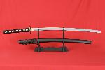 Katana KYOSHI typ.II z ocele AISI 1095, reln hamon, od firmy Kawashima