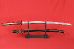 Katana SANIIRO z ocele AISI 1095 a relnm hamonem od firmy Kawashima