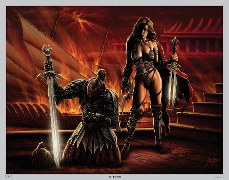 foto ANATHAR - SWORD OF POWER W/ ART PRINT