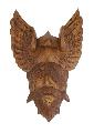 Odin, hand-carved wood