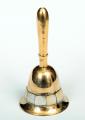 zvonek mosazný s perletí - 13,5 cm