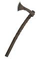 Francisca, Throwing Axe by Paul Chen, Antiqued