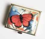 .klasická obdélníková lékovka - motýl - NOVINKA