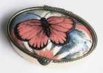 .klasická oválná lékovka - motýl - NOVINKA