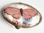 .klasická oválná lékovka - motýl - NOVINKA