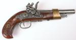 pistole s kesadlovm zmkem - proveden bronz