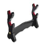 Kawashima Dvoupatrov� stojan na me� katana a wakizashi � �ern� lesk