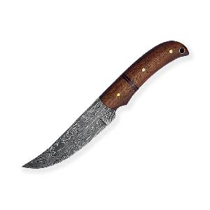 Myslivecky-damaskovy-nuz-Dellinger-Damask-Skinner-Mahagony