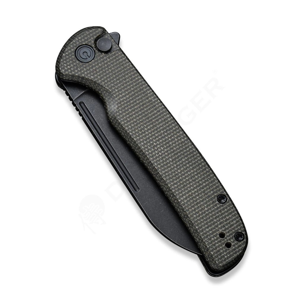 foto CIVIVI Knife Kapesn� EDC n�� CIVIVI Chevalier Dark Green Sandvik 14C28N, Micarta