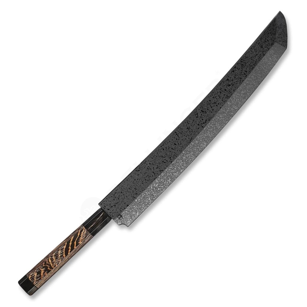 foto Japonsk� n�� Sakai Takayuki Sakimaru 300 mm, Damascus Ginsanko