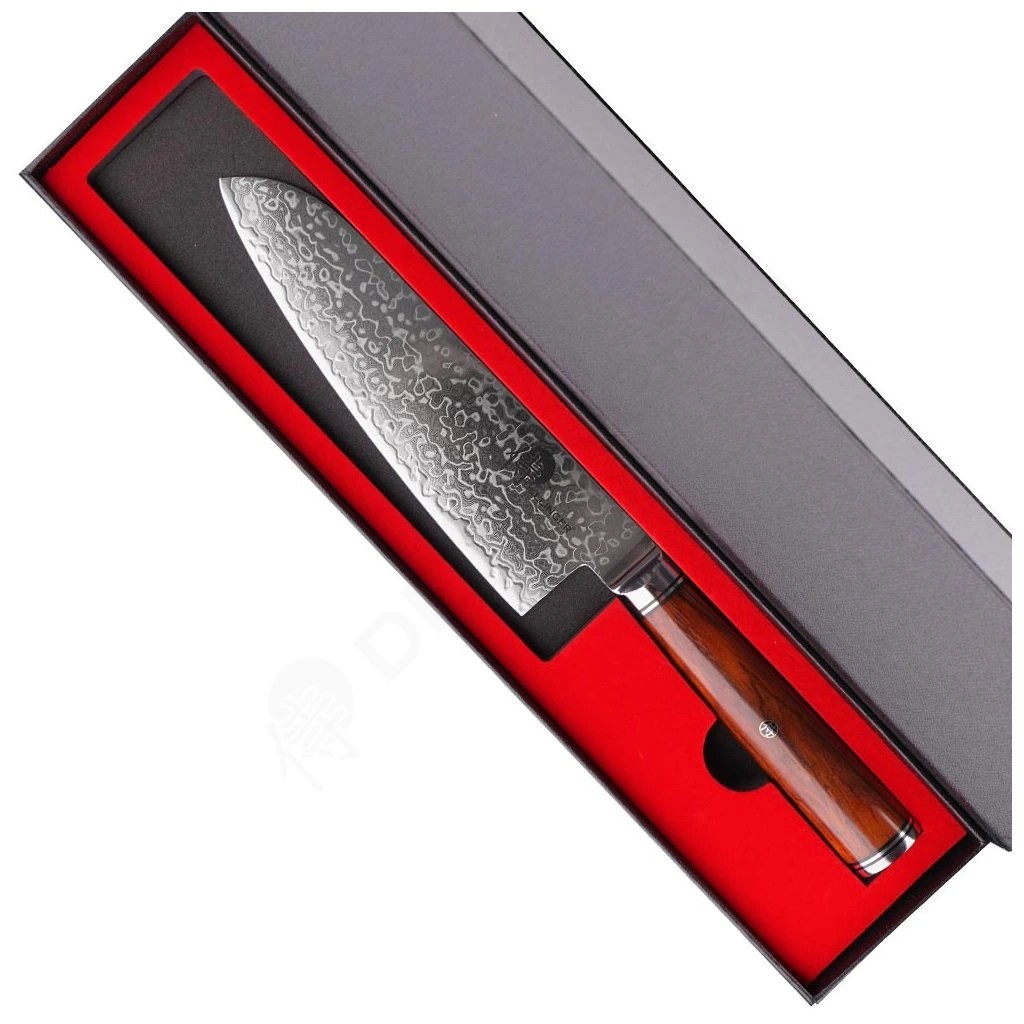 foto Kuchy�sk� n�� Santoku 180 mm Dellinger M390 Cocobolo
