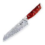 Kuchy�sk� n�� Santoku Red 170 mm Dellinger Resin Future