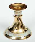 sv�cen mosazn� s perlet� - 8 cm