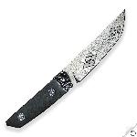 Dellinger Ghost Hannya, dama�kov� tanto n��, nerez ocel, karbon