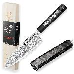 Kuchy�sk� n�� Santoku 185 mm Dellinger Carbon Fiber Octagon�